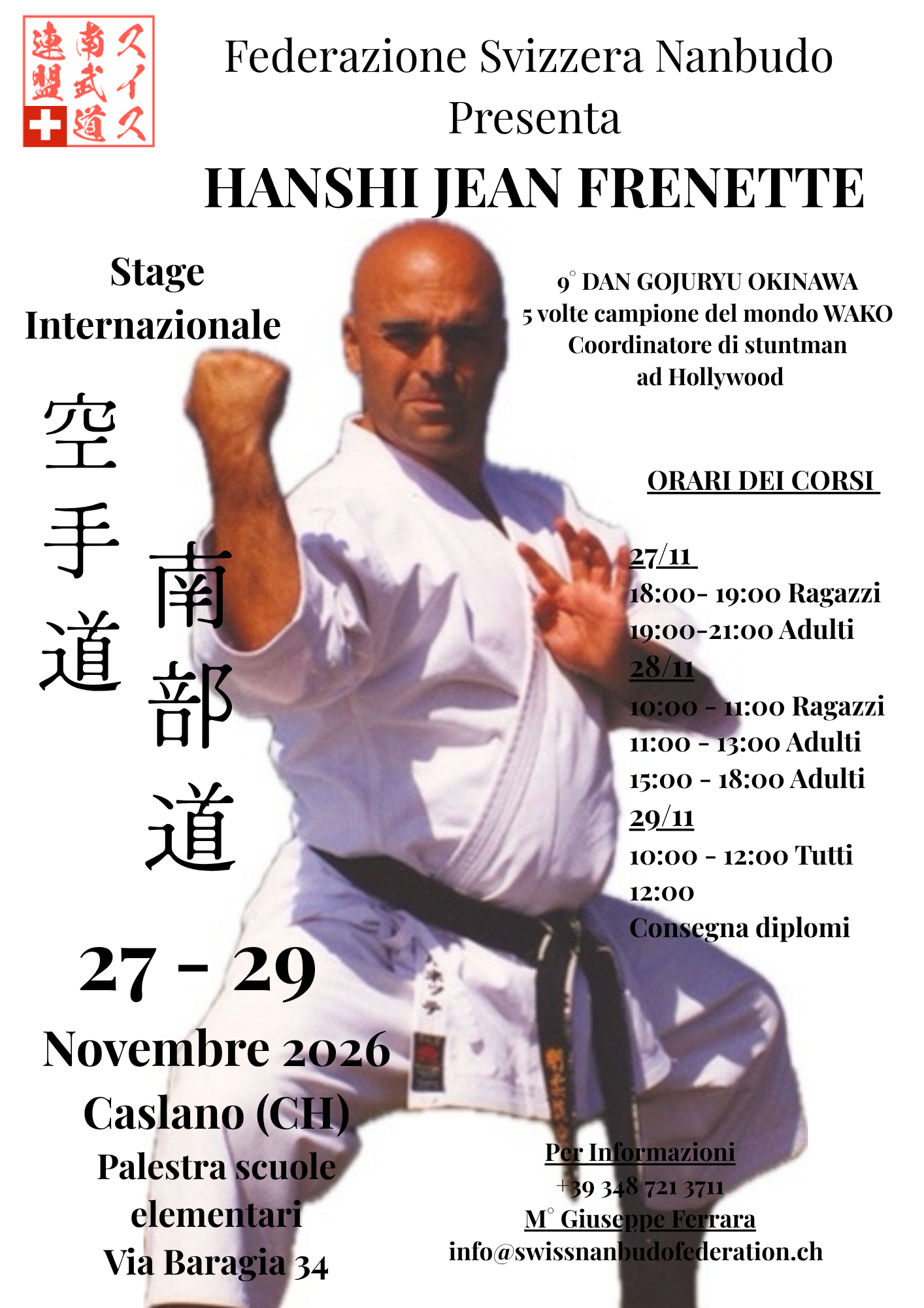 Hanshi Jean Frenette, 5 volte campione del mondo WAKO